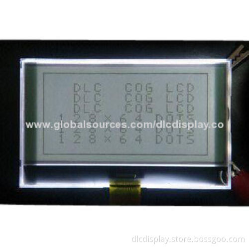 128x64 Transmissive FSTN LCD Modules with 1/64 Duty, 1/9 Bias